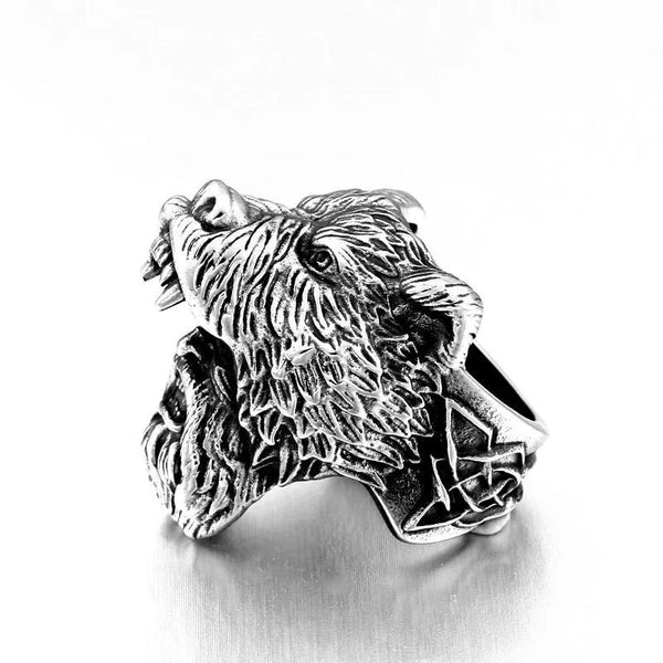 Viking Bear Ring