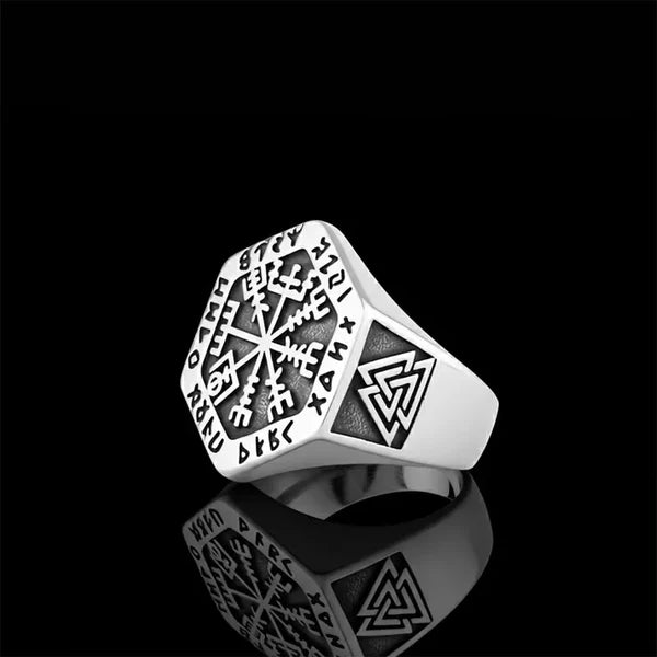 Viking Compass Ring