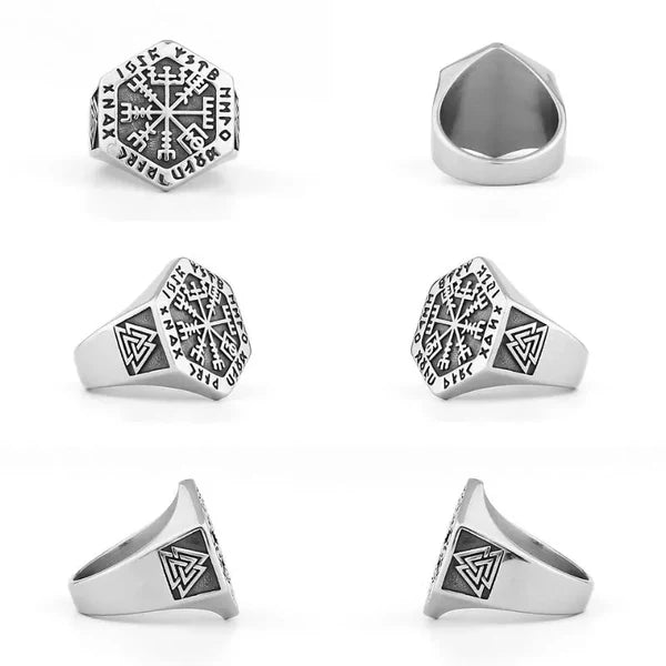 Viking Compass Ring