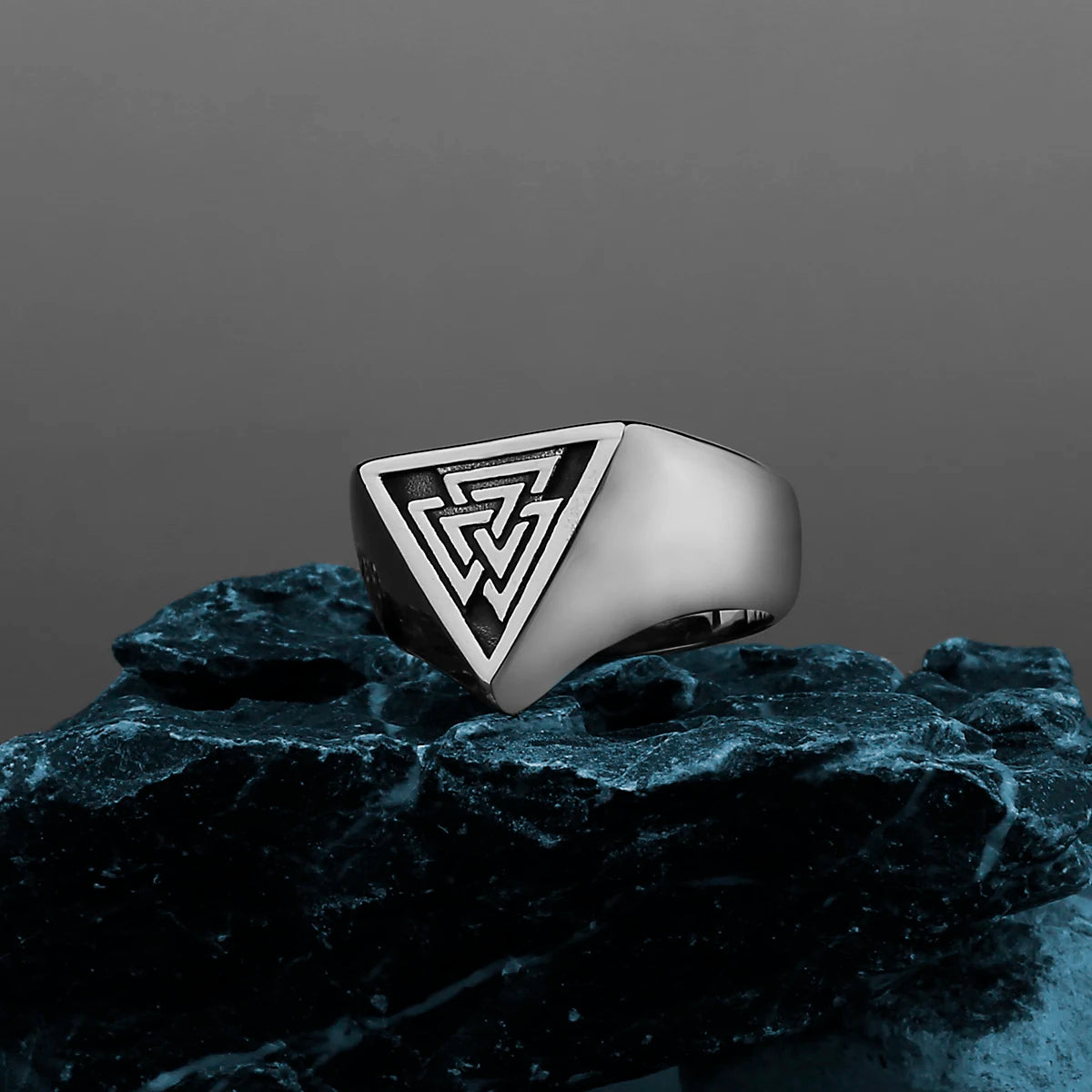 Viking Valknut Ring