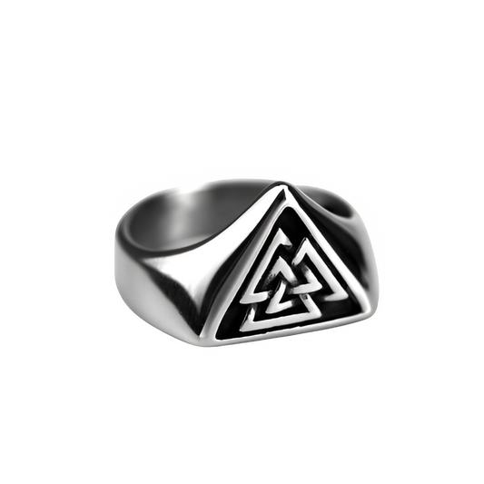 Viking Valknut Ring