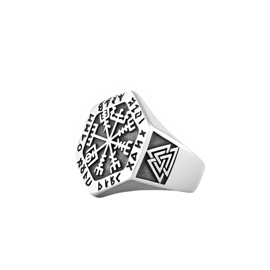 Viking Compass Ring