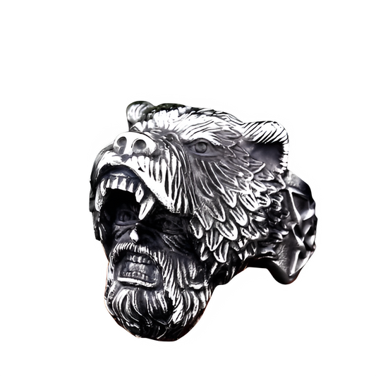 Viking Bear Ring