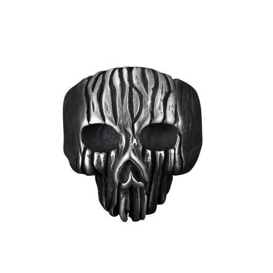 Worn Skull Ring