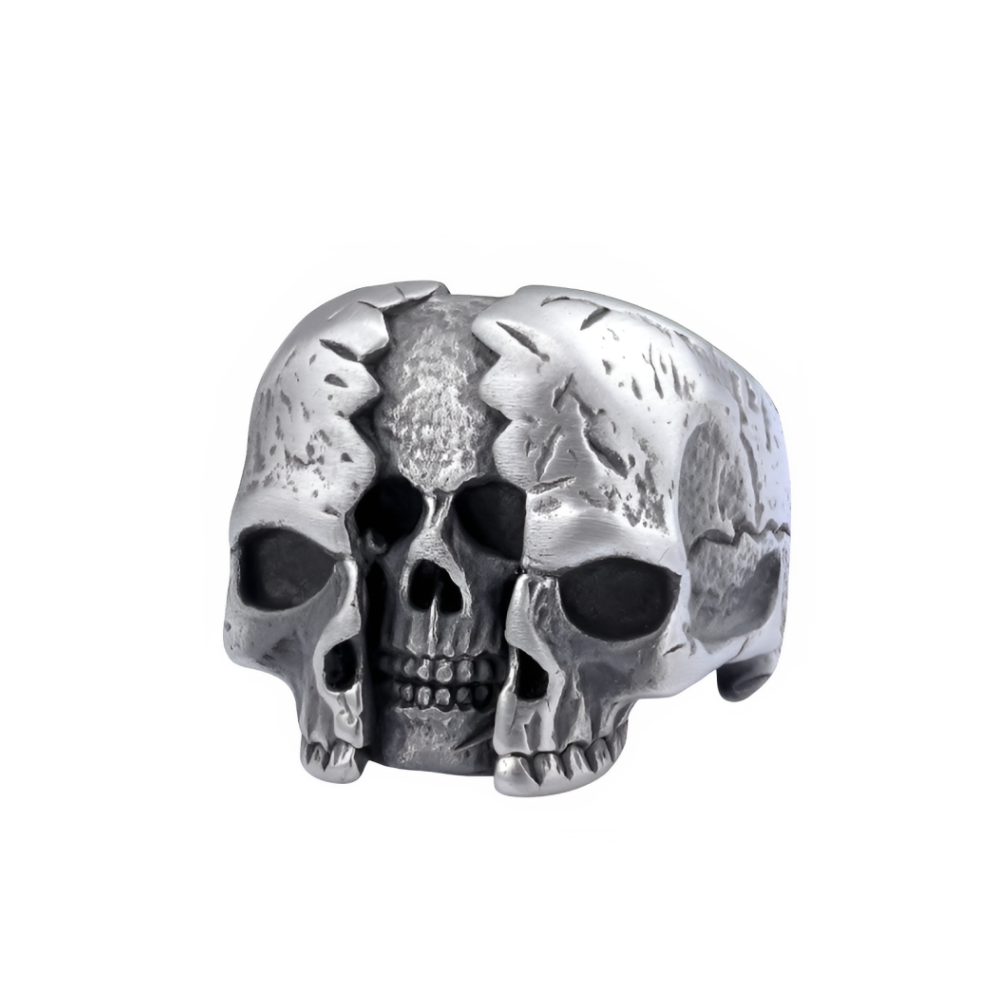 Twin Skull Ring