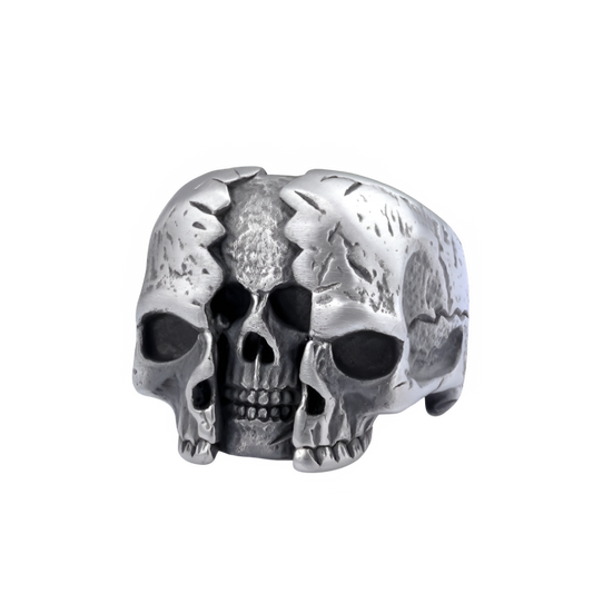 Twin Skull Ring